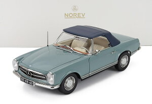 �~�j�J�[ 1/18 �����Z�f�X �x���c SL�N���X 230SL �m���u NOREV 1/18 MERCEDES BENZ SL-CLASS 230SL (W113) CABRIOLET 1963 HORIZON BLUE 183992