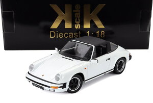�~�j�J�[ 1/18 �|���V�F 911 �^���K KK-SCALE 1/18 PORSCHE 911 SC TARGA 1983 WHITE KKDC180844