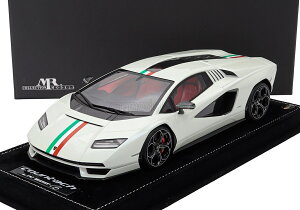 �~�j�J�[ 1/18 �����{���M�[�j �J�E���^�b�N MR-MODELS 1/18 LAMBORGHINI COUNTACH LPi 800-4 ITALIAN LIVERY 2021 WHITE ITALIAN FLAG LAMBO052SE9