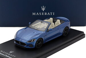 �~�j�J�[ 1/43 �}�Z���e�B �O�����J�u���I MASERATI MODELS 1/43 MASERATI GRANCABRIO OPEN 2019 BLU SOFISTICATO - BLUE 920026851