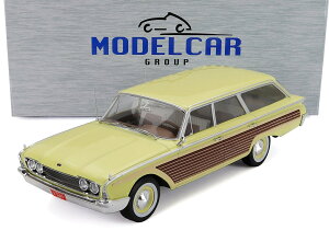 �~�j�J�[ �A���� 1/18 LTD �J���g���[ �X�N�G�A MCG 1/18 FORD USA LTD COUNTRY SQUIRE SW STATION WAGON 1960 LIGHT YELLOW WOOD MCG18048