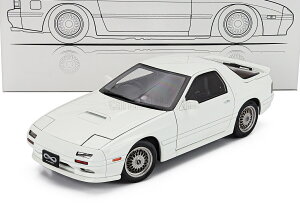 �~�j�J�[ 1/18 �}�c�_ RX7 SUN-STAR 1/18 MAZDA RX-7 (FD3RS) SAVANNA INFINI COUPE (FC3S) 2006 WHITE WA180402