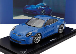 �~�j�J�[ 1/18 �|���V�F 911 SPARK-MODEL 1/18 PORSCHE 911 992 S/T COUPE SPECIAL REQUEST DANIBLUE 2024 BLUE WAP0214220T0ST