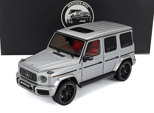 �~�j�J�[ 1/18 �����Z�f�X �x���c G�N���X G63 ALMOST-REAL 1/18 MERCEDES BENZ G-CLASS G63 AMG (W463) V8 BITURBO 2019 SILVER ALM820808