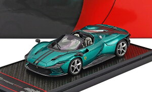 �~�j�J�[ 1/43 �t�F���[�� �f�C�g�i SP3 BBR-MODELS 1/43 FERRARI DAYTONA SP3 SERIE ICONA OPEN ROOF 2022 VERDE MANZONI - GREEN BLACK BBRC267TMi