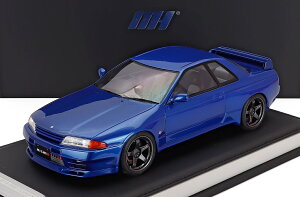 �~�j�J�[ 1/18 �j�b�T�� �X�J�C���C�� GTR MOTORHELIX 1/18 NISSAN SKYLINE GT-R (R32) COUPE CUSTOMIZED VERSION 1989 BLUE MH027BE