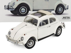 �~�j�J�[ 1/18 �t�H���N�X���[�Q�� �r�[�g�� SCHUCO 1/18 VOLKSWAGEN BEETLE KAFER MAGGIOLINO OPEN ROOF 1963 WHITE 18U00155