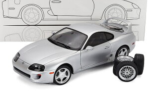 �~�j�J�[ 1/18 �g���^ �X�[�v�� �T���X�^�[ SUN-STAR 1/18 TOYOTA SUPRA (A80) LHD COUPE 2014 SILVER WA001F