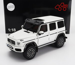 �~�j�J�[ 1/18 �����Z�f�X �x���c G�N���X G63 NZG 1/18 MERCEDES BENZ G-CLASS G63 4x4 AMG 2023 OPALITH WHITE 1075/40