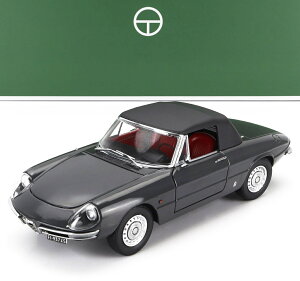 �~�j�J�[ 1/18 �A���t�@�����I �f���G�b�g �X�p�C�_�[ TOURING MODELCARS 1/18 ALFA ROMEO DUETTO SPIDER 1600 CODA TONDA 1966 GRAPHITE GREY 18120003