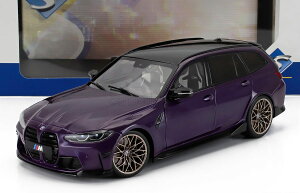 �~�j�J�[ 1/18 BMW M3 G81 �c�[�����O 2024 �p�[�v�� ���^���b�N SOLIDO 1/18 BMW M3 (G81) TOURING 2024 PURPLE MET S1813701