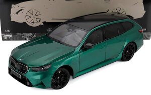 �~�j�J�[ 1/18 BMW M5 �c�[�����O MINICHAMPS 1/18 BMW M5 TOURING (G99) 2024 GREEN METALLIC 110023902