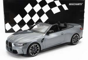 �~�j�J�[ 1/18 BMW 4�V���[�Y M4 �~�j�`�����v�X MINICHAMPS 1/18 BMW 4-SERIES M4 CABRIOLET 2020 GREY MET 155021034