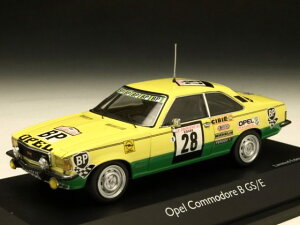 �~�j�J�[ 1/43 �I�y�� �R���h�[�� B GS/E �c�[���E�h�E�R���X SCHUCO 1/43 OPEL COMMODORE B GS/E N 28 TOUR DE CORSE 1974 WHITE 450277200