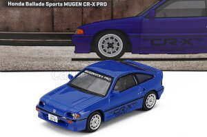 �~�j�J�[ 1/64 �z���_ CR-X PRO BALLADE SPORTS MUGEN TARMAC WORKS 1/64 HONDA CR-X PRO BALLADE SPORTS MUGEN 1984 BLUE T64GTL058BL