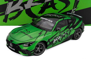 �~�j�J�[ 1/18 �x���c AMG GT 63 PRO 4MATIC+ �U �r�[�X�g NZG 1/18 MERCEDES BENZ AMG GT 63 PRO 4MATIC+ THE BEAST 2025 GREEN BLACK 112100003