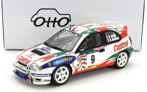�~�j�J�[ 1/18 �g���^ �J���[�� WRC �J�^���[�j�� OTTO-MOBILE 1/18 TOYOTA COROLLA WRC TEAM CASTROL N 9 WINNER RALLY CATALUNYA OT1102