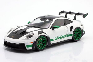 �~�j�J�[ 1/18 �|���V�F 911 992 GT3 RS �g���r���[�g �J����RS �z���C�g �O���[�� SOLIDO 1/18 PORSCHE 911 (992) GT3 RS TRIBUTE CARRERA RS 2024 S1812107