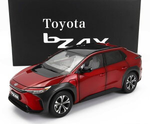 �~�j�J�[ 1/18 �g���^ bZ4X 2022 �X�[�p�[�\�j�b�N���b�h LHD SUN-STAR 1/18 TOYOTA BZ4X 2022 RED 5650