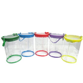 クーザ ぬいぐるみポーチ ぬいポーチ 痛ポーチ クリアポーチ 5色セット 定番カラー 推し活 箱推し インテリア ギフト