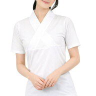 【売れ筋】【Tシャツ半襦袢 (夏用)M/L/LL】 新 らくらくTシャツ半襦袢 絽衿 半襦袢 女性用 半袖 着物スリ…