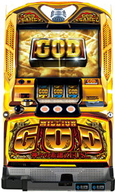 エレコ ミリオンゴッド－神々の系譜－ZEUSver. 中古パチスロ実機 『コイン不要機ゴールドセット』