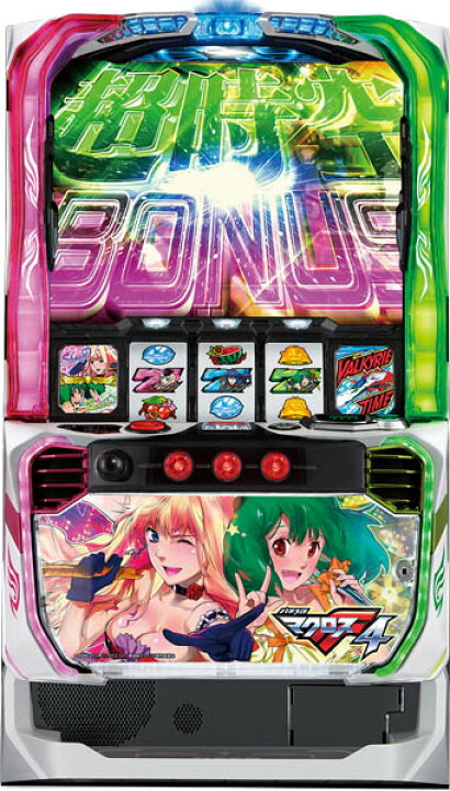楽天市場】SANKYO Lパチスロ マクロスフロンティア4 中古パチスロ実機 