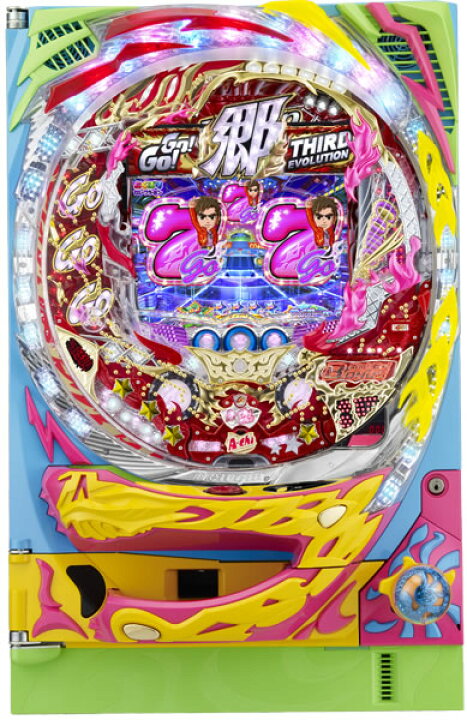 楽天市場】ニューギン CR GO!GO!郷IIITHIRD EVOLUTION H2－TX 中古 