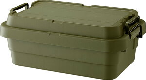 トランクカーゴ 30L 座れる 収納ボックス 耐荷重100kg テーブル 収納ケース コンテナボックス 積み重ね 防災収納 取っ手ロック ベルトガイド