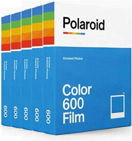 Polaroid Originals インスタントフィルム Color Film for 600 ×40 Film Pack カラーフィルム 8枚×5パック入り【並行輸入品】送料無料　【適格請求書発行事業者登録番号入り領収書対応】