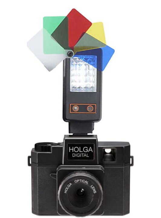 楽天市場】HOLGA160Sカラーフィルター内蔵ストロボ（スレーブ機能付き 