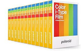 Polaroid Originals i-Type Color Film 12本パック（96枚入り） ポラロイド 送料無料　【適格請求書発行事業者登録番号入り領収書対応】