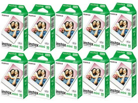 【ポスト投函便：日時指定不可】FUJIFILM インスタントカメラ チェキ用フィルム 1本パック10箱セット（100枚） 【適格請求書発行事業者登録番号入り領収書対応】