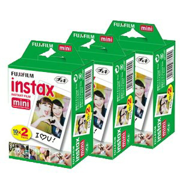 楽天市場】【送料無料】FUJIFILM インスタントカメラ チェキ用フィルム 