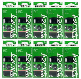 【送料無料】New！写ルンです シンプルエース 27枚撮り 10個セット 富士フイルム 【適格請求書発行事業者登録番号入り領収書対応】