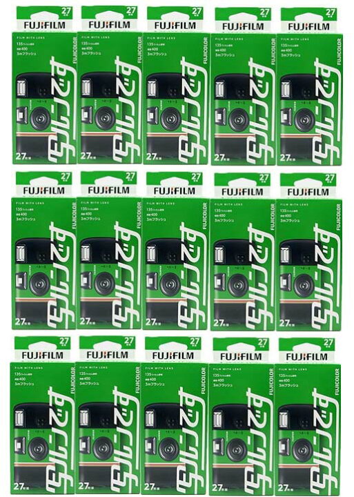 楽天市場】【送料込・まとめ買い×15個セット】 New 写ルンです 