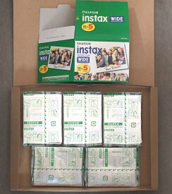 【送料無料】FUJIFILM インスタントカメラ ワイド用フィルム 50枚入 INSTAX WIDE K R 5 （化粧箱無し） [国内正規品] 【適格請求書発行事業者登録番号入り領収書対応】