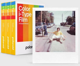 Polaroid Originals i-Type Color Film Triple Pack ポラロイド 送料無料　【適格請求書発行事業者登録番号入り領収書対応】