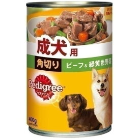 マースジャパン P16成犬用角切りビーフ&緑黄色野菜400g 犬用フード ドッグフード ペットフード