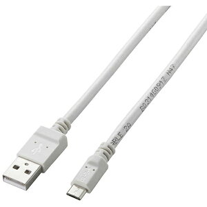 ELECOM MPA-AMB2U12WH [ 2AΉmicroUSBP[u ]