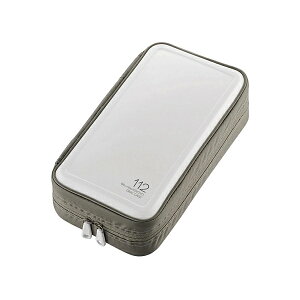 ELECOM CCD-HB112WH �z���C�g [ Blu-ray�ECD�EDVD�Ή��t�@�X�i�[�P�[�X(112��) ]