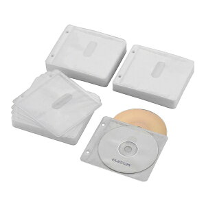 ELECOM CCD-NBWB240WH �z���C�g [ Blu-ray�ECD�EDVD�Ή��s�D�z�P�[�X(240��) 2���t�� ]