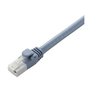ELECOM LD-GPAT/BU200 LANP[u Cat6A c܂Ȃ u[ RJ45RlN^ 10Gbps ICwK w w [J[