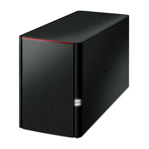 BUFFALO LS220DN0402B NXe[V for SOHO [RAID@\ lbg[NΉHDD(4TB)] [J[