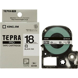 KING JIM SS18K(5236-055BBP) [ PRO�e�[�v�J�[�g���b�W�E�����x���E18mm�� ]