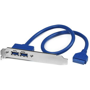 StarTech USB3SPLATE [ USB 3.0 2|[g݃P[u(}U[{[hswb_[ڑ) ]yzszyszyEkCEzsz