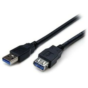 StarTech USB3SEXT2MBK ubN [ USB 3.0 P[u ^CvA(IX) - ^CvA(X) 2m ]