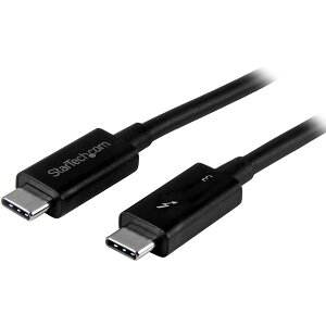 StarTech TBLT34MM50CM [ Thunderbolt 3-USB-C �P�[�u��(0.5m) ]�y�����z���s�z�y������s�z�y����E�k�C���E�����z���s�z