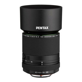 【5/25限定!エントリー&抽選で最大100%Pバック】 PENTAX HD PENTAX-DA 55-300mmF4.5-6.3ED PLM WR RE [ 望遠ズームレンズ（ペンタックスKマウント） ]