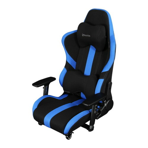 BauhutteLOC-950RR-BUブルー＆ブラックプロシリーズ[ゲーミング座椅子]【同梱配送不可】【代引き不可】【沖縄・離島配送不可】